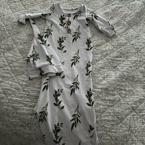 Caden lane newborn gown